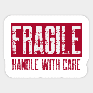 Fragile Handle With Care Sticker